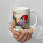 enjoy the moment mug