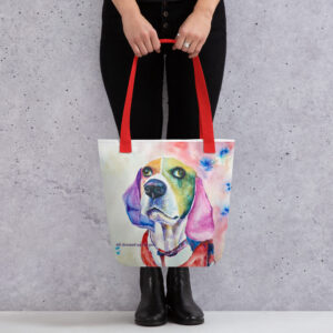 Dog bag / ARTIST: Yolanda Barreto / YB Boricua Art LLC
