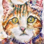 Pet original painting / ARTIST: Yolanda Barreto/ Boricua Art / YBboricua Art LLC