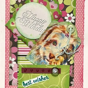 Dog hand made stationery / YB Boricua Art / Yolanda Barreto