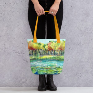 celebrate life bag/ ARTIST: Yolanda Barreto / YB Boricua Art LLC