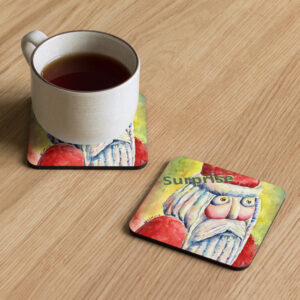 surprise coaster / ARTIST: Yolanda Barreto / YBboricua Art LLC