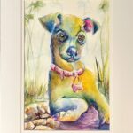 sample watercolor 140lb 9x12 in 12x16 double mat (copy)