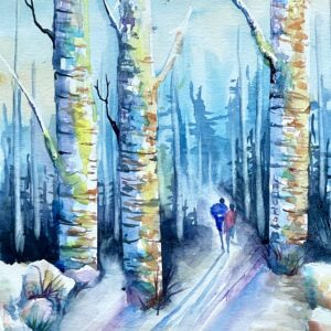 in the woods