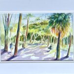 strolling at bayport park
