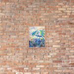 enjoy today framed paper poster