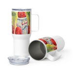 surprise travel mug/ ARTIST: Yolanda Barreto / YB Boricua Art LLC