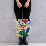 a christmas dance bag/ ARTIST: Yolanda Barreto / YB Boricua Art LLC