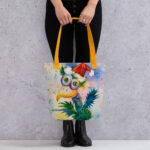 a christmas dance bag/ ARTIST: Yolanda Barreto / YB Boricua Art LLC