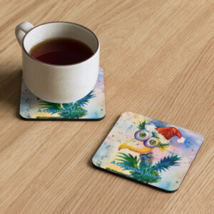 a christmas dance coaster / ARTIST: Yolanda Barreto / YBboricua Art LLC