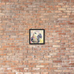 i listen to god's voice framed paper print