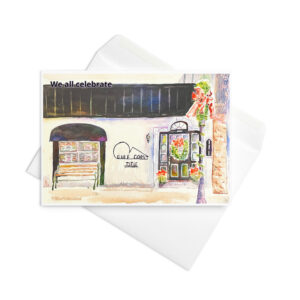 Holiday stationery / ARTIST: Yolanda Barreto / YB Boricua Art LLC / Boricua Art