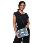 tis the season crossbody bag/ ARTIST: Yolanda Barreto / YB Boricua Art LLC