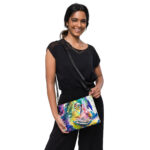 the color of love crossbody bag/ ARTIST: Yolanda Barreto / YB Boricua Art LLC
