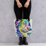 the color of love bag/ ARTIST: Yolanda Barreto / YB Boricua Art LLC