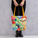 christmas bag/ ARTIST: Yolanda Barreto / YB Boricua Art LLC