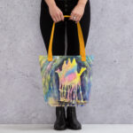 o let us adore him bag/ ARTIST: Yolanda Barreto / YB Boricua Art LLC