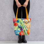 christmas bag/ ARTIST: Yolanda Barreto / YB Boricua Art LLC