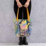 o let us adore him bag/ ARTIST: Yolanda Barreto / YB Boricua Art LLC