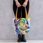 the color of love bag/ ARTIST: Yolanda Barreto / YB Boricua Art LLC