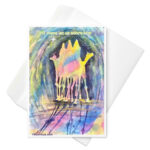 Christmas stationery / ARTIST: Yolanda Barreto / YB Boricua Art LLC / Boricua Art