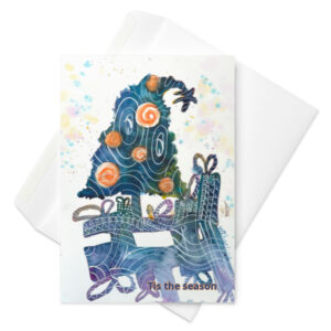 Christmas greeting card / ARTIST: Yolanda Barreto / YB Boricua Art LLC / Boricua Art