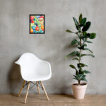 christmas framed print