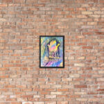 o let us adore him framed paper print