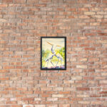 us us framed print / ARTIST: Yolanda Barreto / YBboricua Art LLC