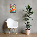 christmas framed print
