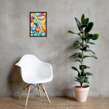 christmas framed print