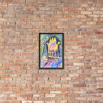 o let us adore him framed paper print