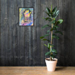 o let us adore him framed paper print