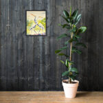 us us framed print / ARTIST: Yolanda Barreto / YBboricua Art LLC