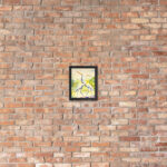 us us framed print / ARTIST: Yolanda Barreto / YBboricua Art LLC