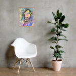 o let us adore him framed paper print