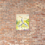 us us framed paper print / ARTIST: Yolanda Barreto / YBboricua Art LLC