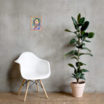 o let us adore him framed paper print