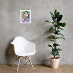 o let us adore him framed paper print