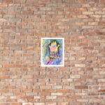 o let us adore him framed paper print