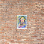 o let us adore him framed paper print