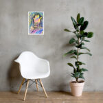 o let us adore him framed paper print
