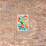 Coqui Puerto Rico print / Boricua Art / ARTIST: Yolanda Barreto / YB Boricua Art LLC