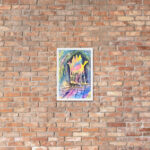 o let us adore him framed paper print