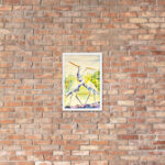us us framed paper print / ARTIST: Yolanda Barreto / YBboricua Art LLC