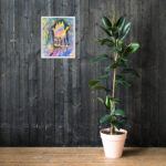 o let us adore him framed paper print