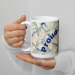 proud to serve mug