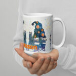 tis the season mug / ARTIST: Yolanda Barreto / YB Boricua Art LLC