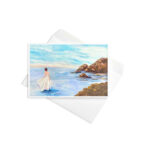 still here greeting card