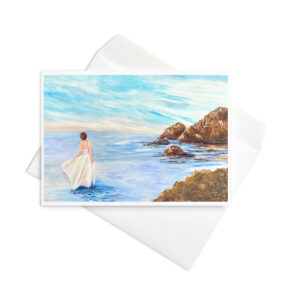 still here greeting card